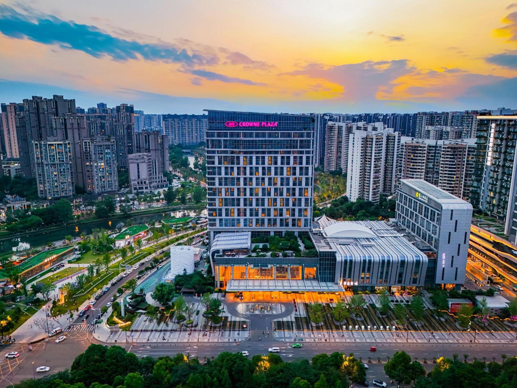 فندق Crowne Plaza Chengdu Wenjiang By Ihg المظهر الخارجي الصورة